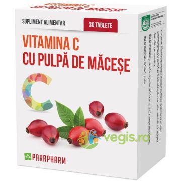 Vitamina C cu Pulpa De Macese 30tb