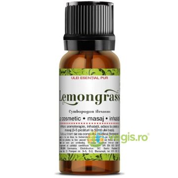 Ulei Esential Lemongrass 10ml