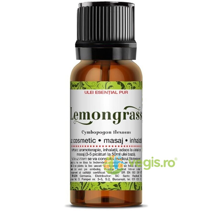 Ulei Esential Lemongrass 10ml