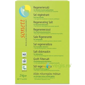 Sare Regeneranta pentru Masina de Spalat Vase Ecologica/Bio 2kg