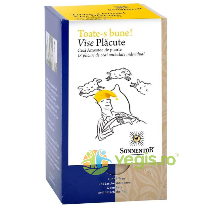 Ceai Toate-s Bune Vise Placute Ecologic/Bio 18dz