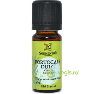 Ulei Esential de Portocale Dulci Ecologic/Bio 10ml