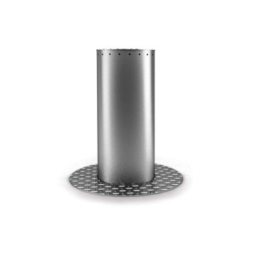 Stalp / bolard fix restrictionare acces auto Motorline MPIE5/400, inox, compatibil MCONNECT LINK