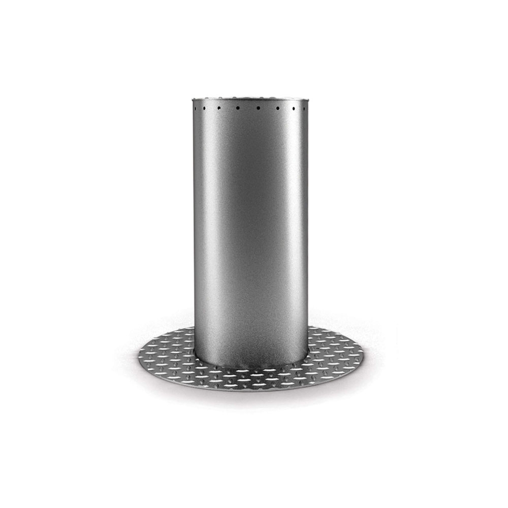 Stalp / bolard fix restrictionare acces auto Motorline MPIE5/400, inox, compatibil MCONNECT LINK